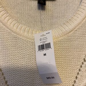 Off the shoulder sweater dress